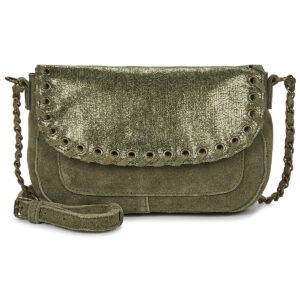 Pieces PCBINIA SUEDE CROSS BODY Kaki Borsa a tracolla Donna