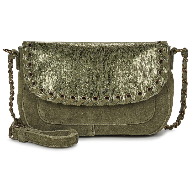 Pieces PCBINIA SUEDE CROSS BODY Kaki Borsa a tracolla Donna - 1