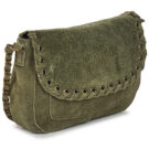 Pieces PCBINIA SUEDE CROSS BODY Kaki Borsa a tracolla Donna - 2