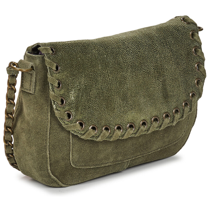 Pieces PCBINIA SUEDE CROSS BODY Kaki Borsa a tracolla Donna - 2