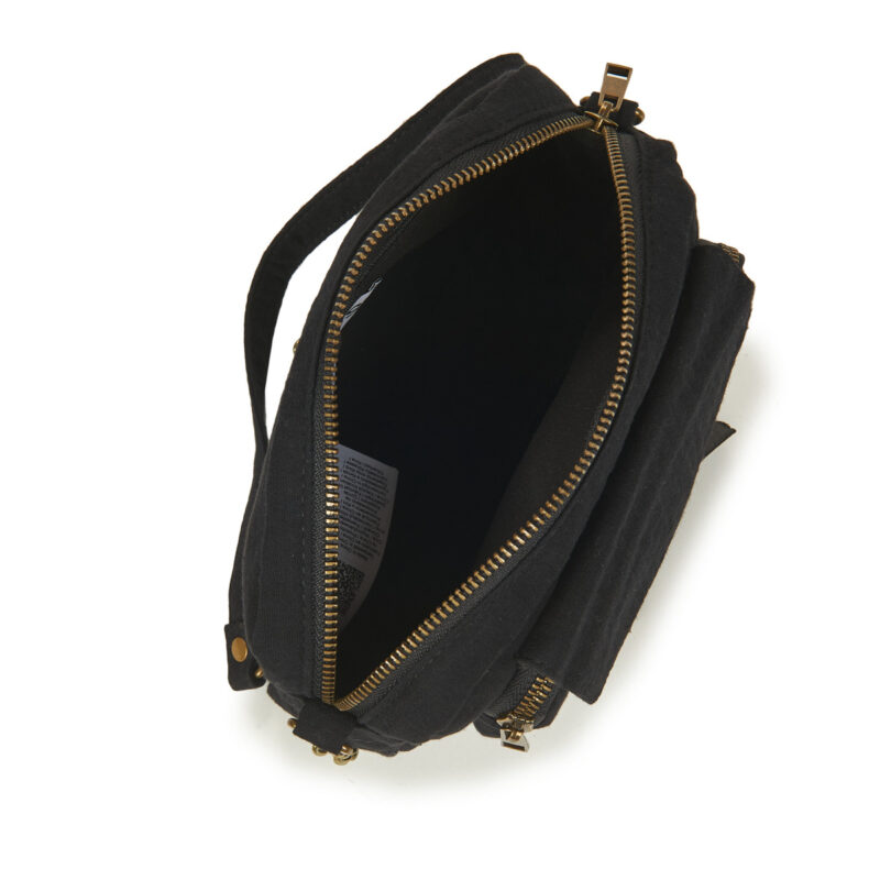 Pieces PCJOLINE QUOTE CROSS BODY Schwarz Umh&auml;ngetasche Damen - 5