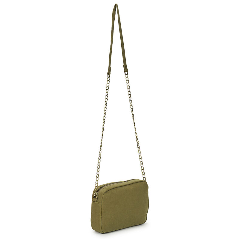 Pieces PCBROOKE CROSS BODY Khaki Damen-Schultertasche - 3
