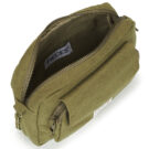 Pieces PCBROOKE CROSS BODY Khaki Damen-Schultertasche - 5