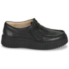 Clarks  Torhill Bee  Nero -  Derby Donna - 2