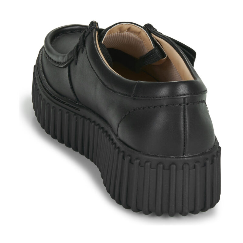 Clarks  Torhill Bee  Nero -  Derby Donna - 5