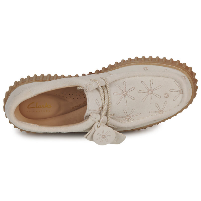 Clarks  Torhill Bee  Beige -  Derby Donna - 6