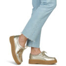 Clarks Torhill Bee Oro Derby Donna - 8