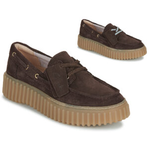 Clarks  Torhill Boat  Marrone Scarpe da barca Donna
