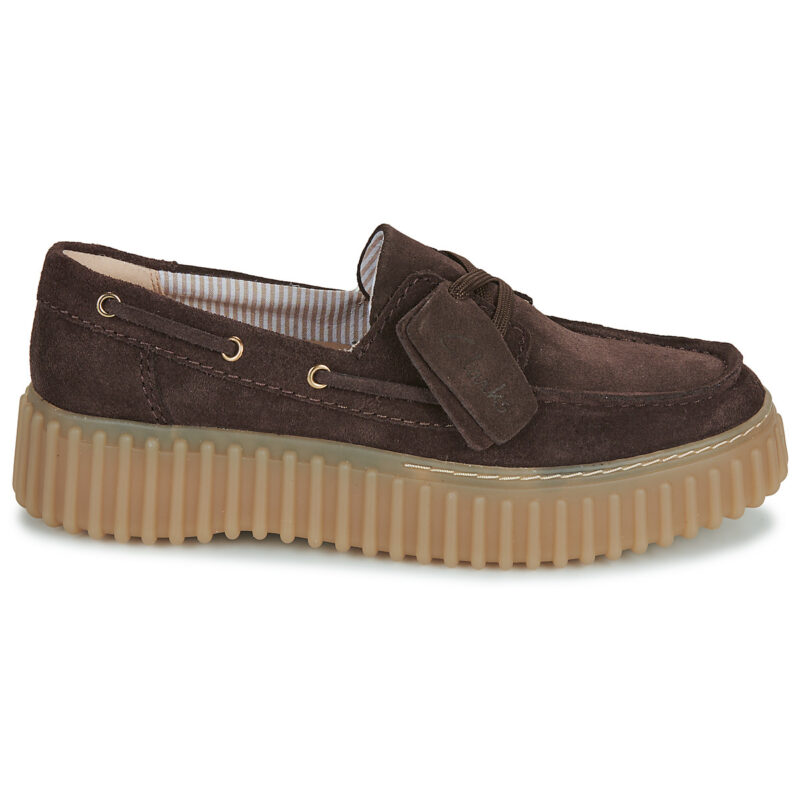 Clarks Torhill Boat Marrone Scarpe da barca Donna - 2