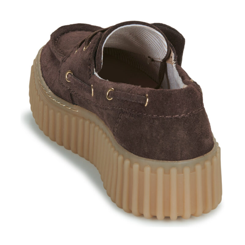 Clarks Torhill Boat Marrone Scarpe da barca Donna - 5