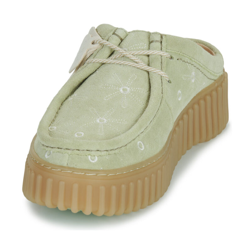 Clarks Pantoufle Torhill Mule verte pour femmes - 3