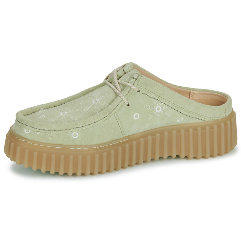 Clarks Pantoufle Torhill Mule verte pour femmes - 4