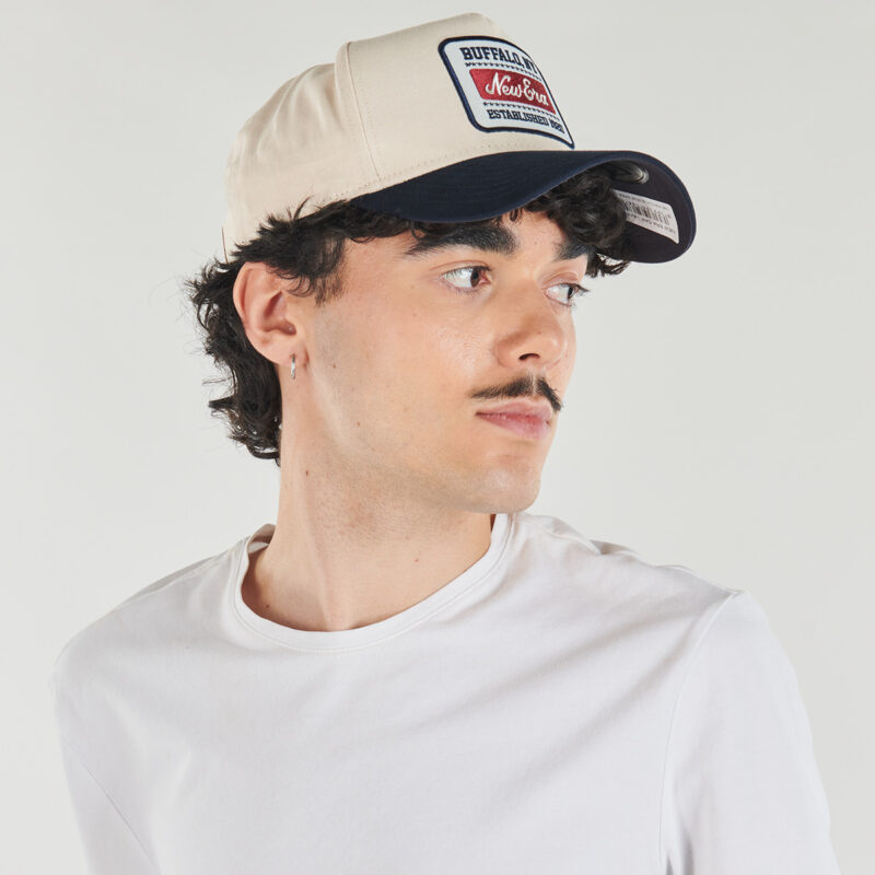 Casquette New Era NEW ERA PATCH SUEDE E-FRAME Casquettes New Era Marine pour femmes - 4