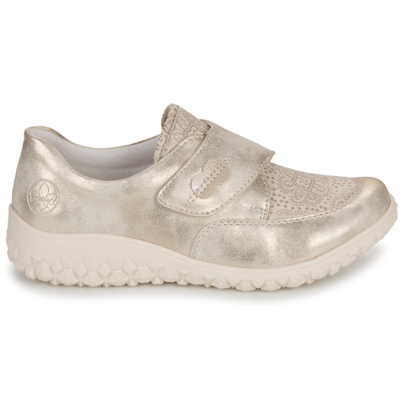Rieker  59552-62  Beige -  Derby Donna - 2