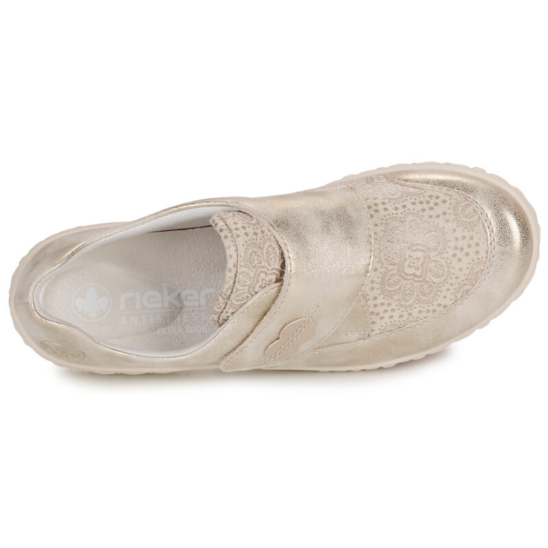 Rieker  59552-62  Beige -  Derby Donna - 6
