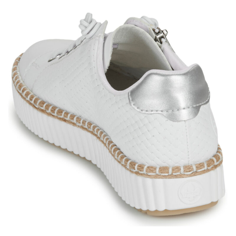 Rieker  M2940-80  Bianco -  Sneakers basse Donna - 5