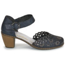 Rieker 40902-14 Blu Décolleté Donna - 2