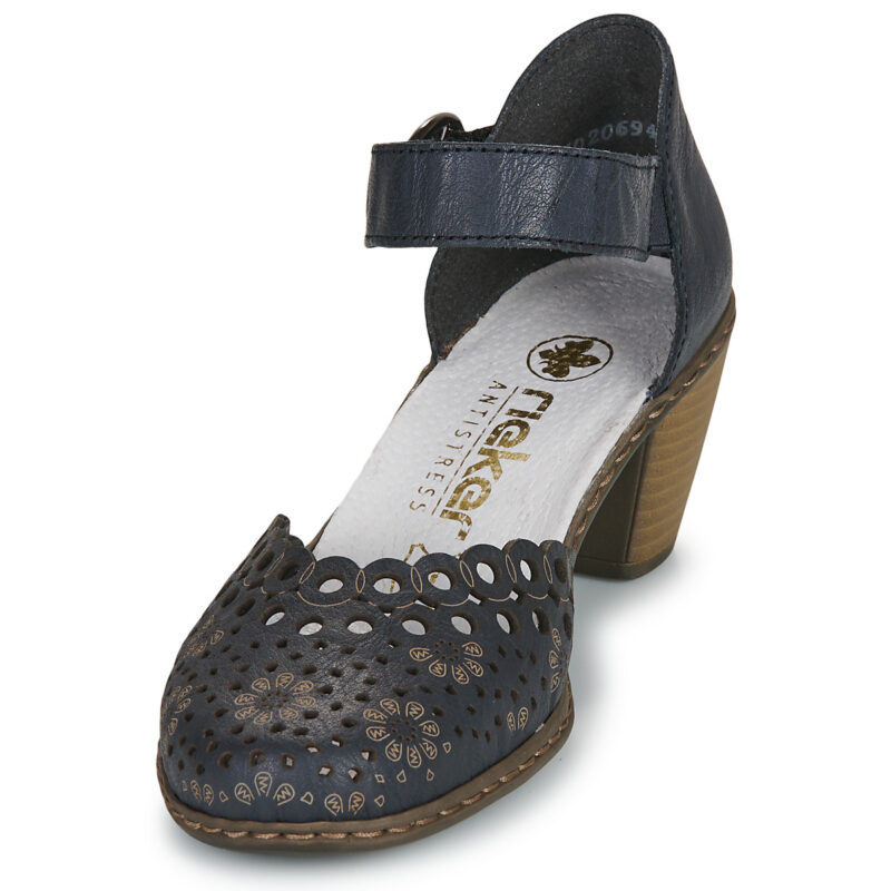 Rieker 40902-14 Blu Décolleté Donna - 3