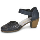 Rieker 40902-14 Blu Décolleté Donna - 4