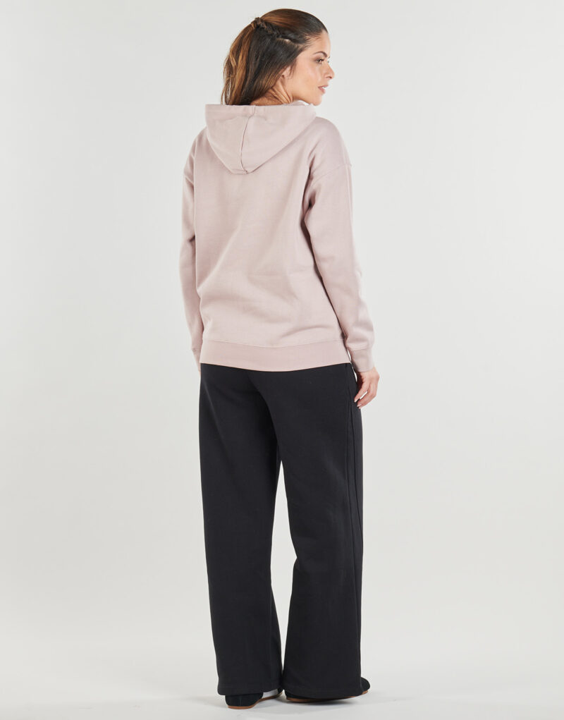 Puma ESS Cat Logo Relaxed Hoodie FL Pink Hoodies Women - 4
