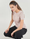 T-shirt Puma ESS Catc Logo Tee Rosa T-shirt maniche corte Donna - 5