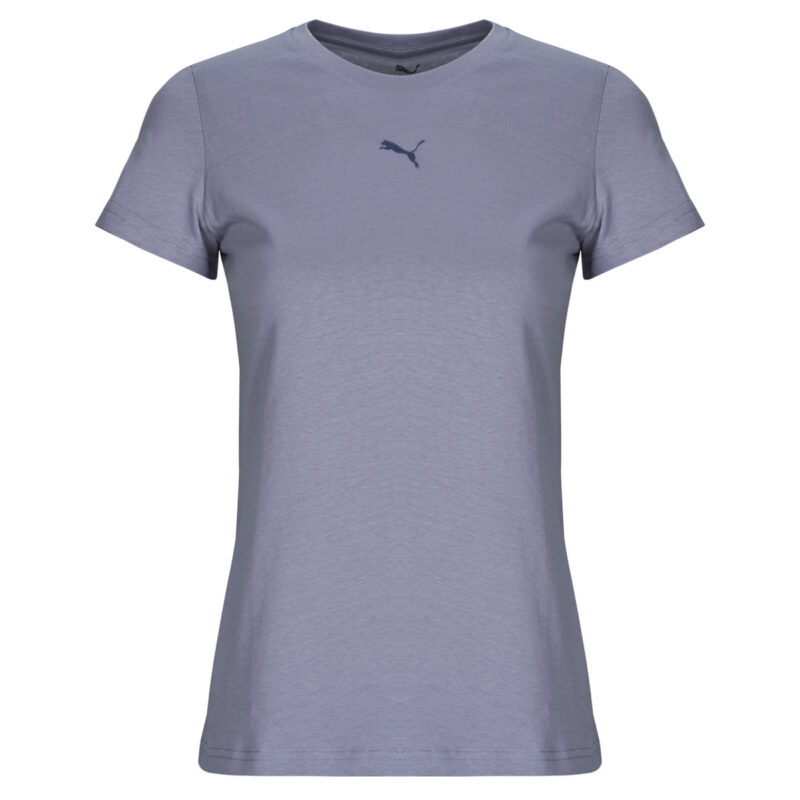 T-shirt Puma ESS Cat Logo Tee Viola T-shirt maniche corte Donna - 1