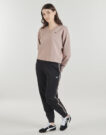 Felpe Puma ESS ELEVATED Comfort V-Neck Crew DK Beige Felpe Donna - 3