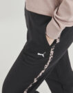 Pantalon de sport Puma ESS GRAPHIC Animal Comfort TR cl Noir pour femme - Taille 5