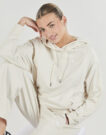 Sudadera con capucha extragrande Puma HER TR Beige para mujer - 5