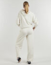 Puma HER Comfort High-Waist Wide Leg Pants Beige Women's Sweatpants - 4