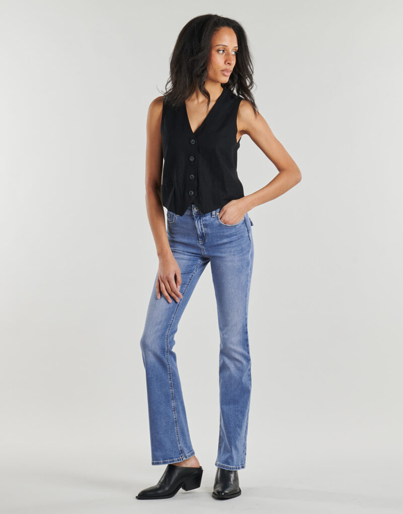 Jeans Flare Only ONLBLUSH MW Blu Jeans Flare Donna - 2