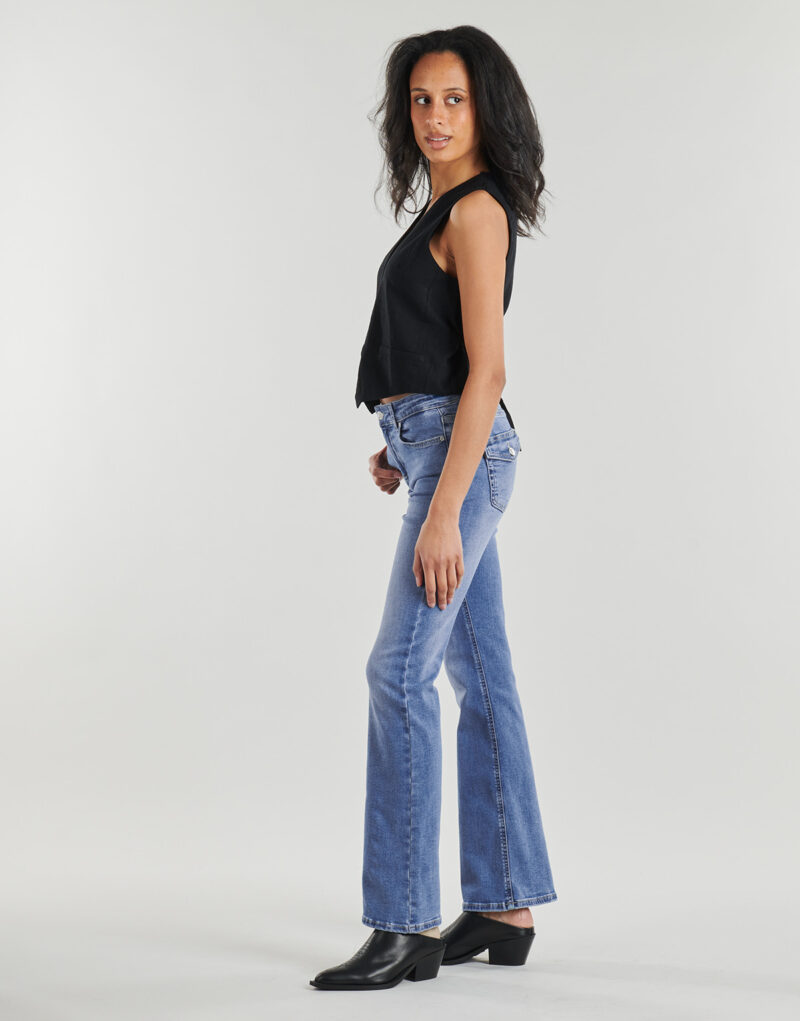 Jeans Flare Only ONLBLUSH MW Blu Jeans Flare Donna - 3