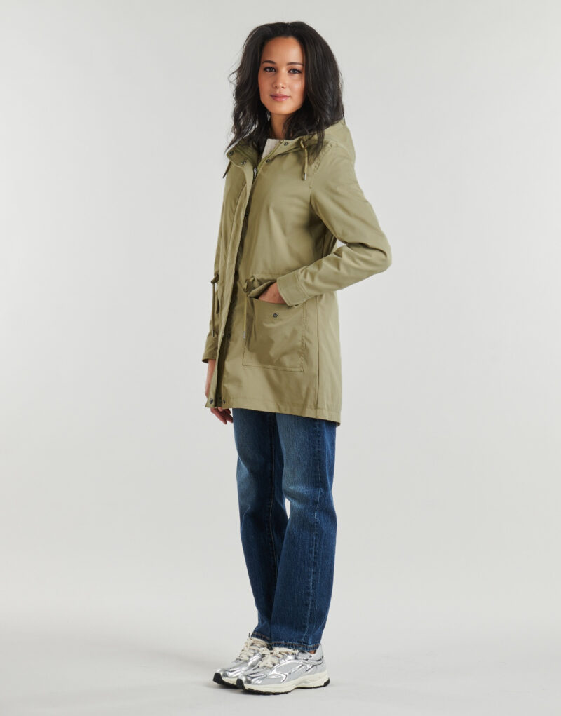 Parka Only ONLLOUISE Verde Parka Donna - 3