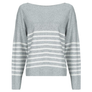 Maglione Only ONLGLORY LIFE LS BOATNECK Grigio Maglioni Donna