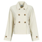Trench Only ONLAPRIL LIFE SHORT Beige Trench Donna - 1