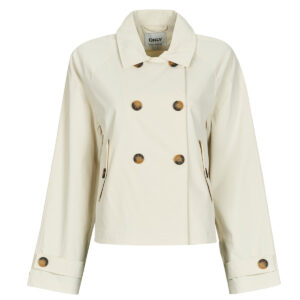 Graben Only ONLAPRIL LIFE SHORT Beige Trenchcoat Damen