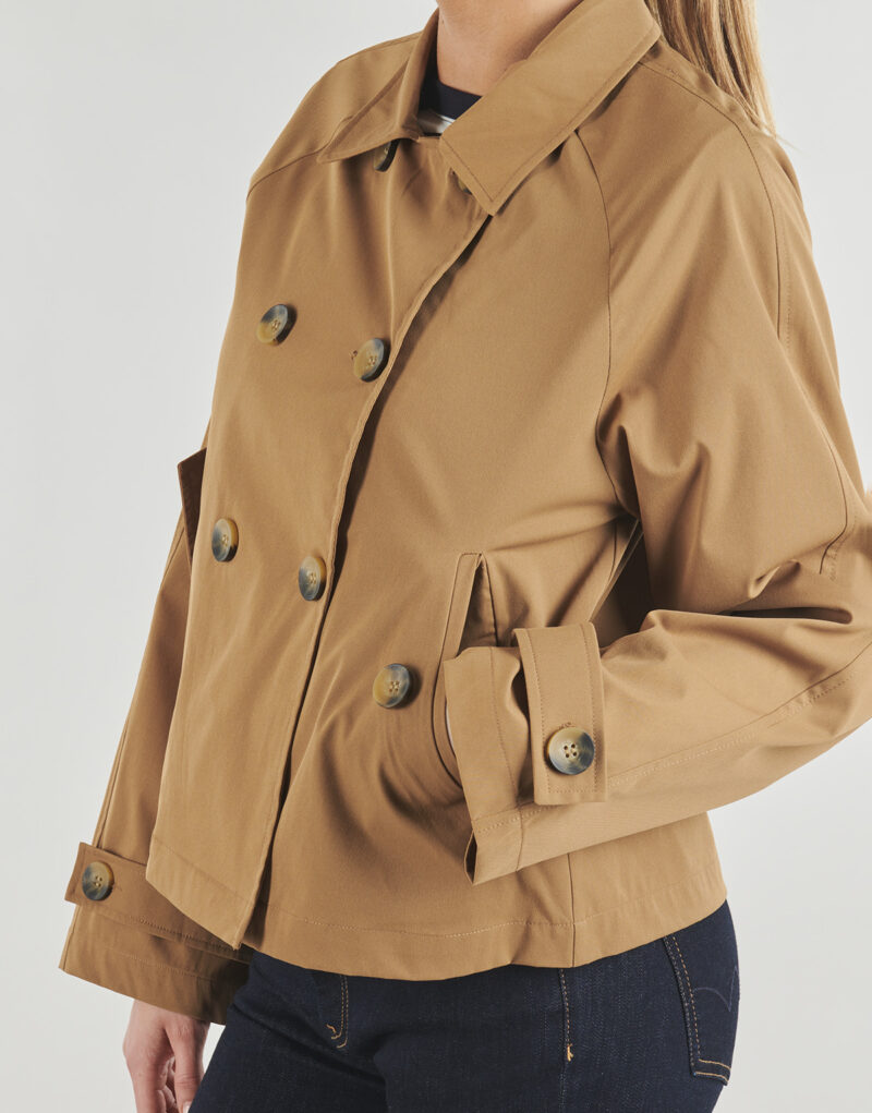 Trench Only ONLAPRIL LIFE SHORT Marron Trench Femme - 5