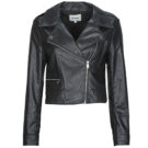 Giacca in pelle Only ONLCARMEN FAUX LEATHER Nero Giacche in pelle Donna - 1