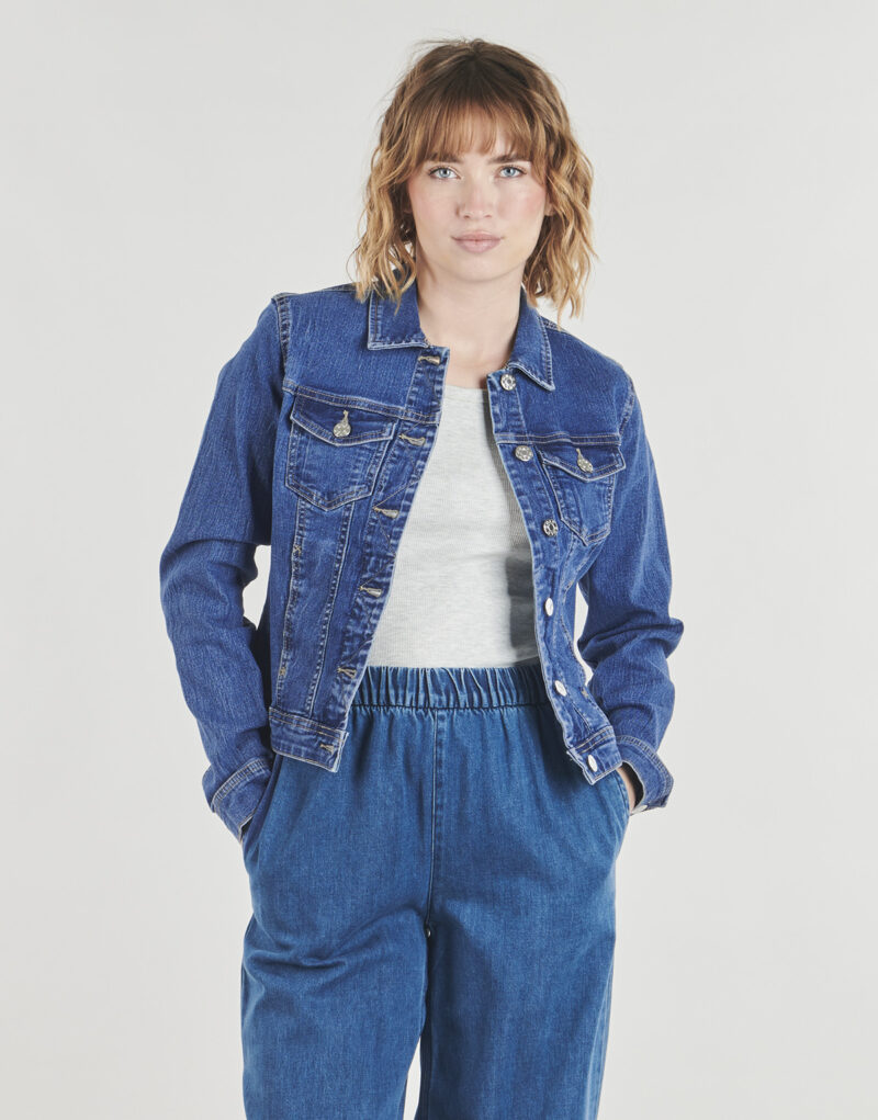 Giacca in jeans Only ONLWONDER Blu Giacche in jeans Donna - 2