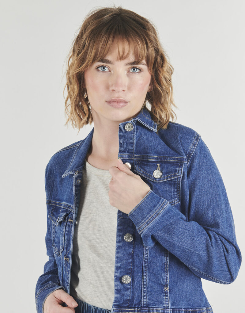 Giacca in jeans Only ONLWONDER Blu Giacche in jeans Donna - 5