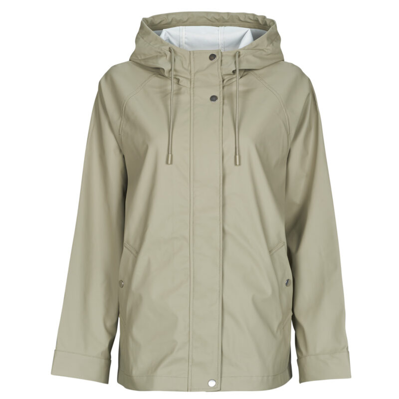 Parka Only ONLELISA SHORT RAINCOAT Verde Parka Donna - 1