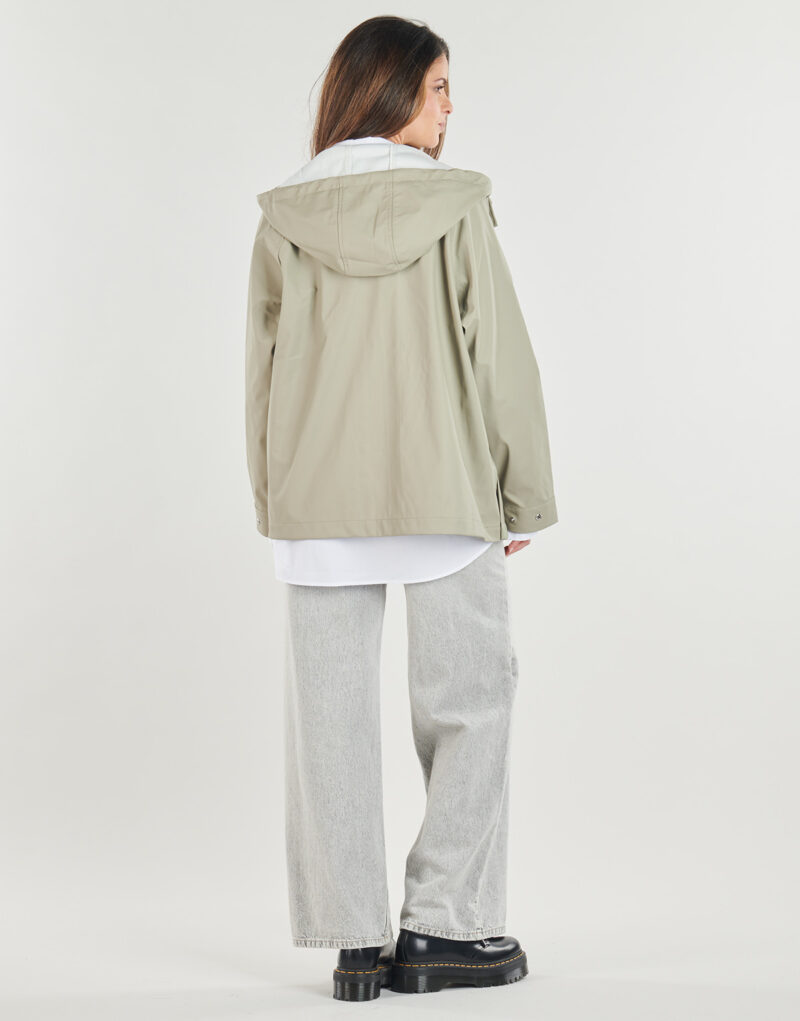 Parka Only ONLELISA SHORT RAINCOAT Verde Parka Donna - 4