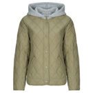 Giubbotto Only ONLRISSO LIFE HOOD QUILT JACKET Verde Giubbotti Donna - 1