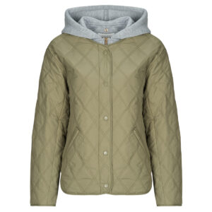 Jacke Only ONLRISSO LIFE HOOD QUILT JACKE Gr&uuml;ne Damenjacken