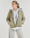 Giubbotto Only ONLRISSO LIFE HOOD QUILT JACKET Verde Giubbotti Donna - 2