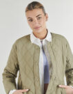 Giubbotto Only ONLRISSO LIFE HOOD QUILT JACKET Verde Giubbotti Donna - 5