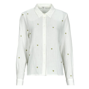 Camicia Only ONLHEART L/S SHIRT Bianco Camicie Donna