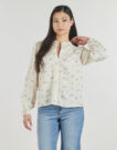 Camicia Only ONLLARI L/S FLOWER Bianco Camicie Donna - 2