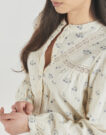 Camicia Only ONLLARI L/S FLOWER Bianco Camicie Donna - 5