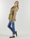 Trench Only ONLSUSIE LIFE SHORT Kaki Trench Femme - 3